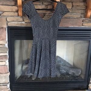 Sparkle and Fade scoop neck mini dress!